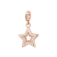 Charm Rosato Donna Storie in Argento Cubic Zirconia RZ024